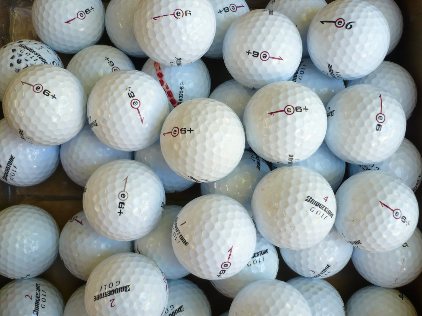 12 Balles BRIDGESTONE E5 E6 E7