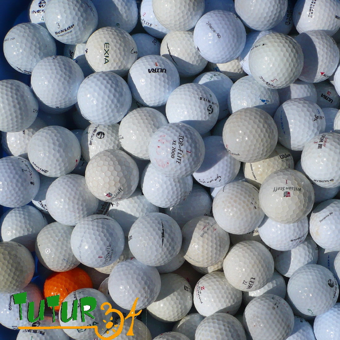 500 Balles de Golf en bon état !